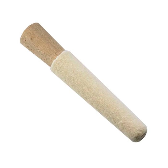 CONICAL FELT BRUSH WHITE