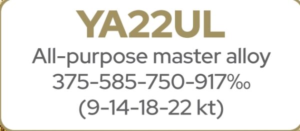 Yellow Alloy YA22U