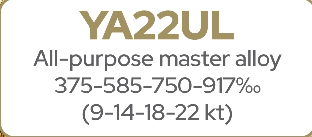 Yellow Alloy YA22U